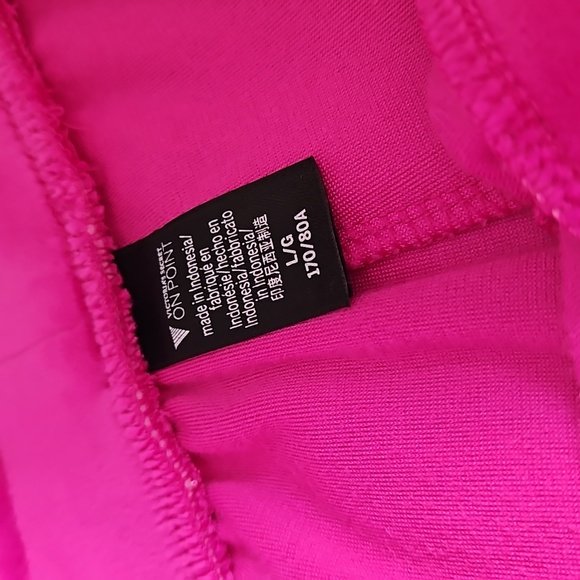 Victoria Secret Velour Joggers Hot Pink L - Picture 5 of 12